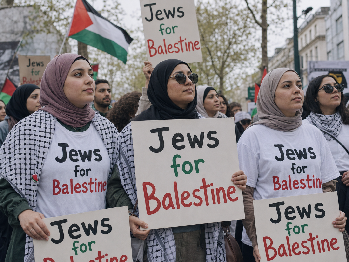 Jews for Balestine demonstrators